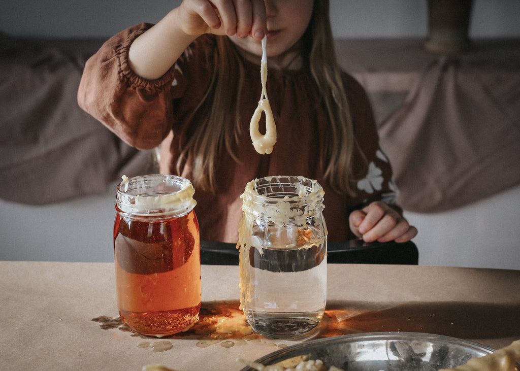 Making Beeswax Candles