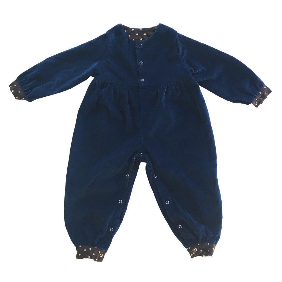 Solly Romper (Navy)