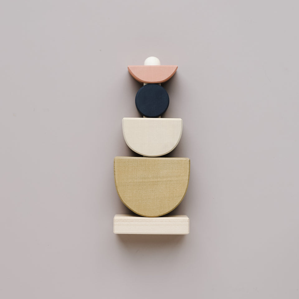 Small Sculpture Stacking Tower