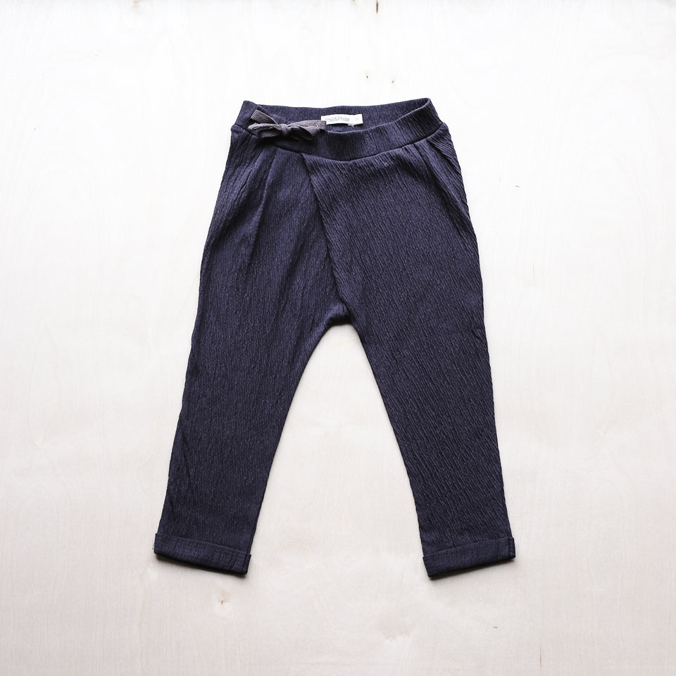 Pleated Harem Pants (Charcoal)