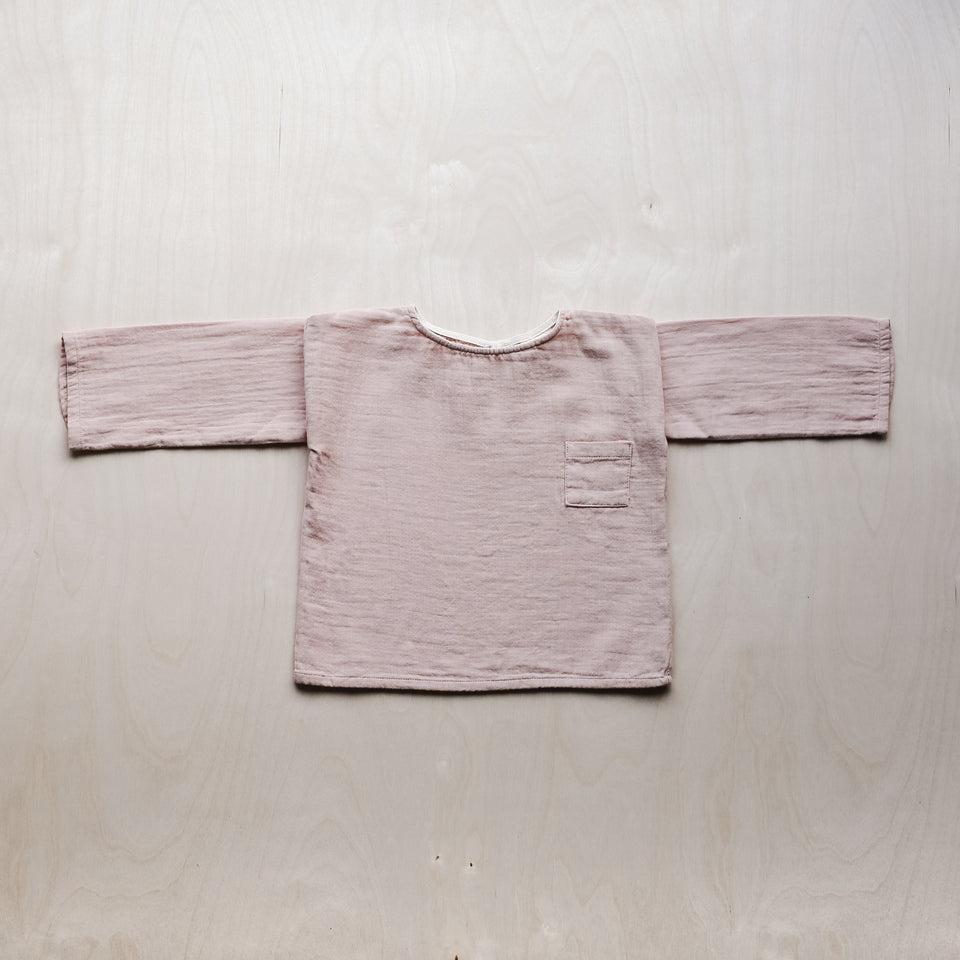 Oversized Shirt (Misty Rose)