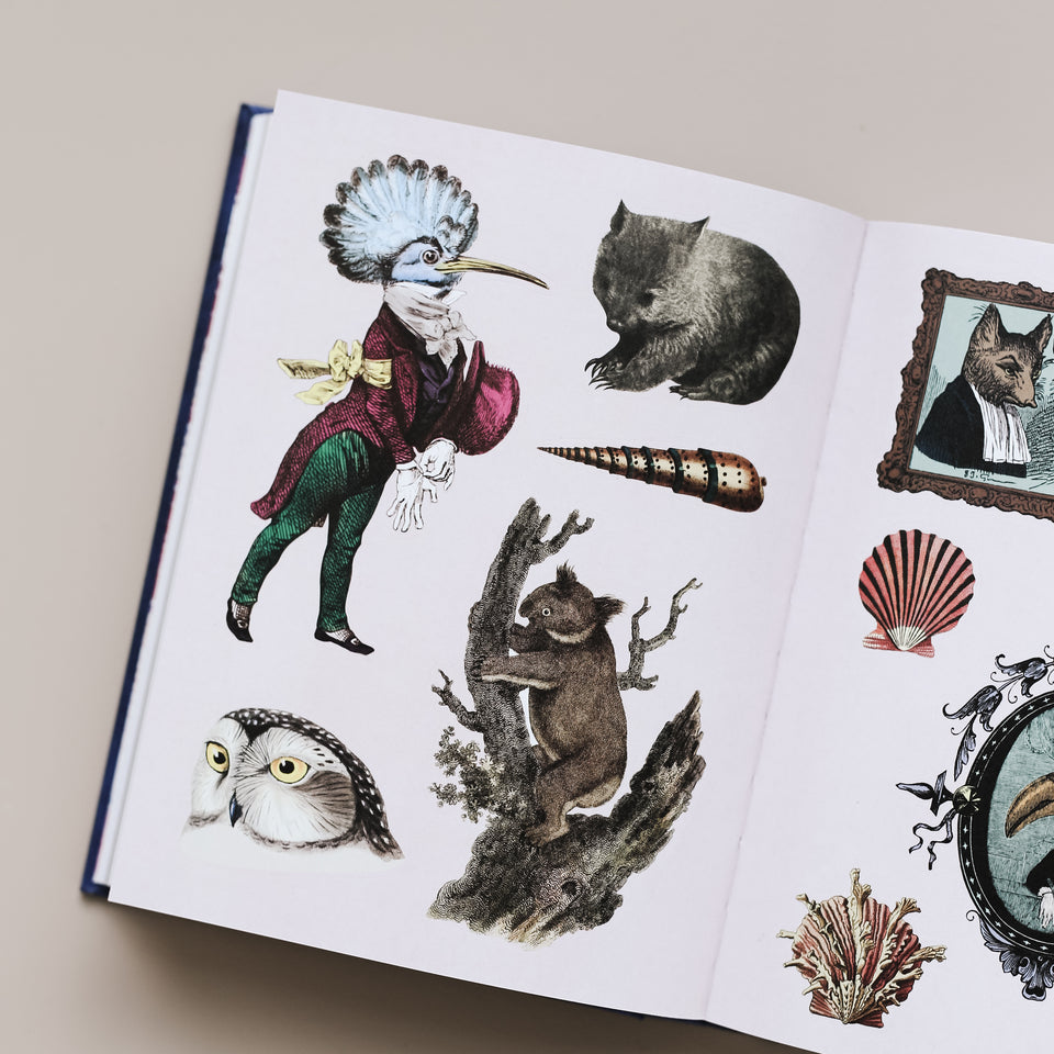The Antiquarian Sticker Book