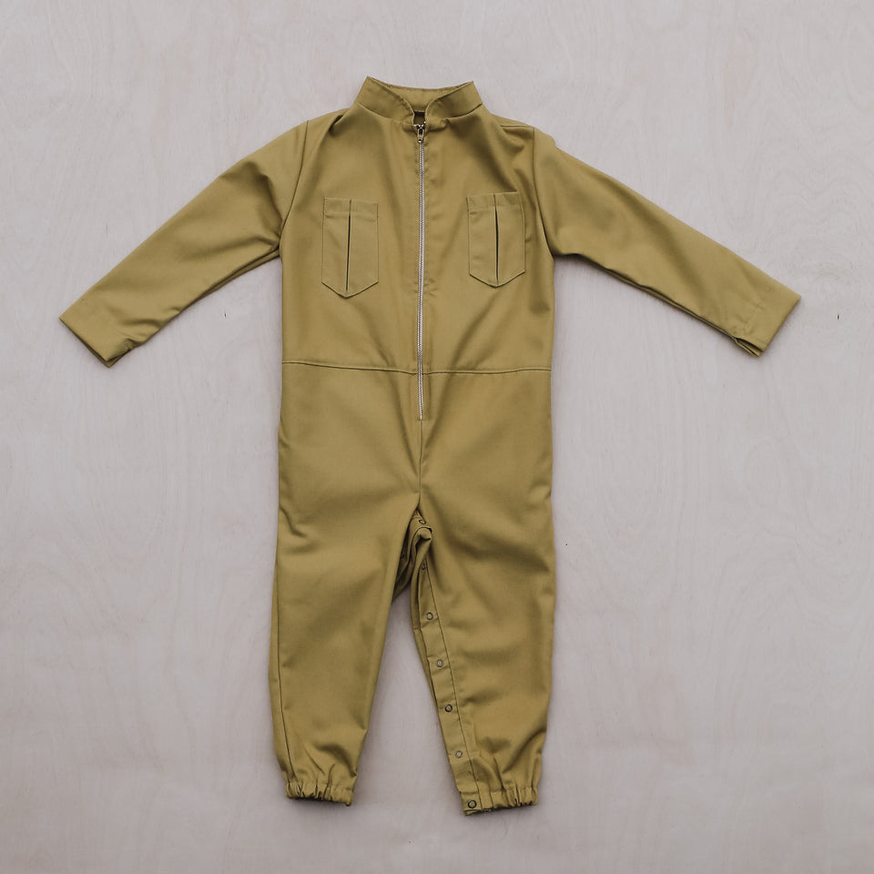 Earnest Onesie (Mustard)