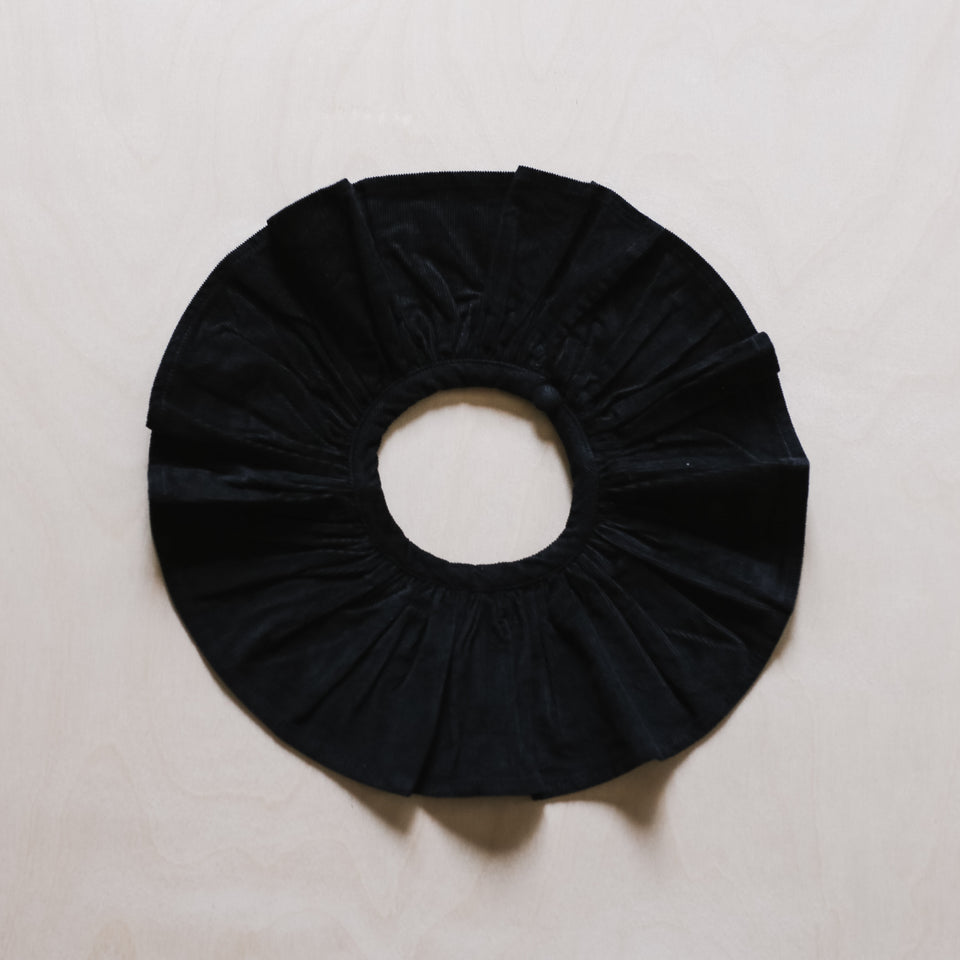 Columbine Collar (Dark Blue Corduroy)