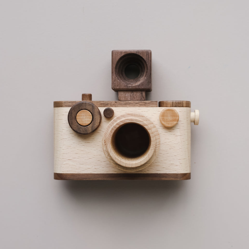 Original 35mm Vintage Wooden Toy Camera