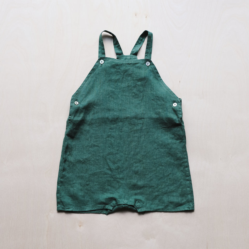 Karin Dugarees (Bottle Green)