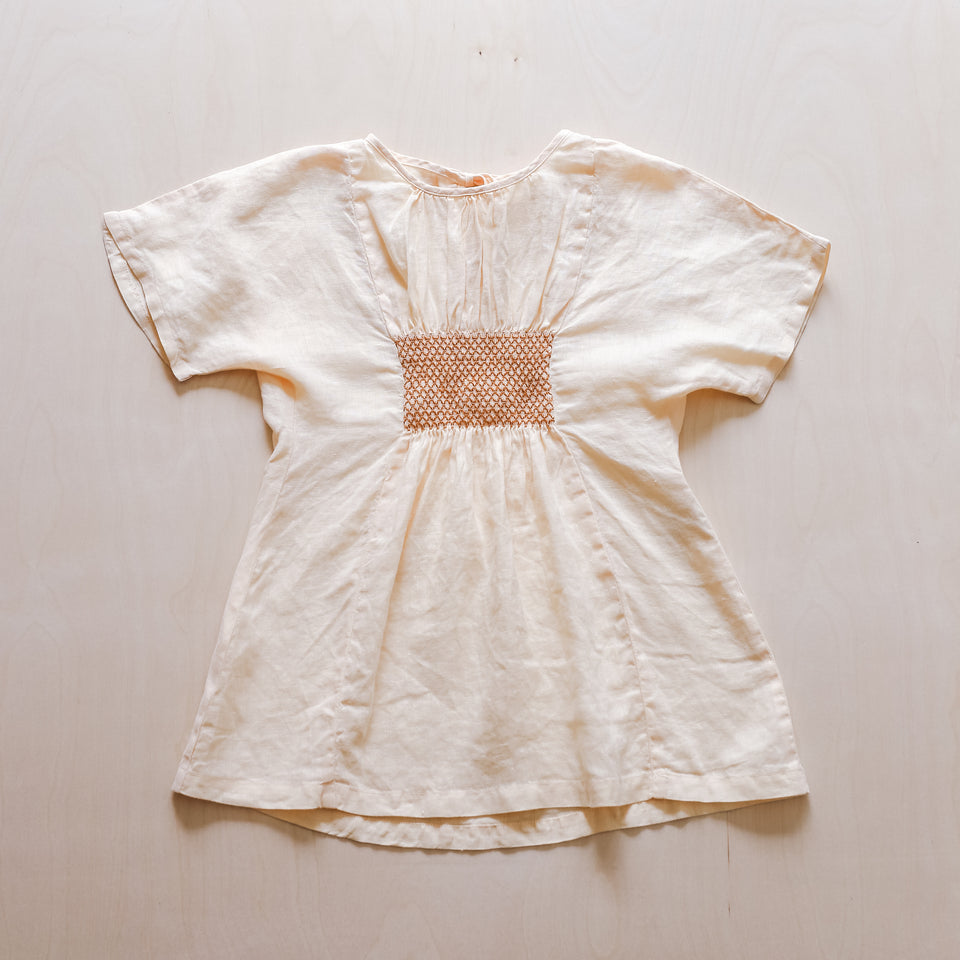 Bella Dress (Cream)
