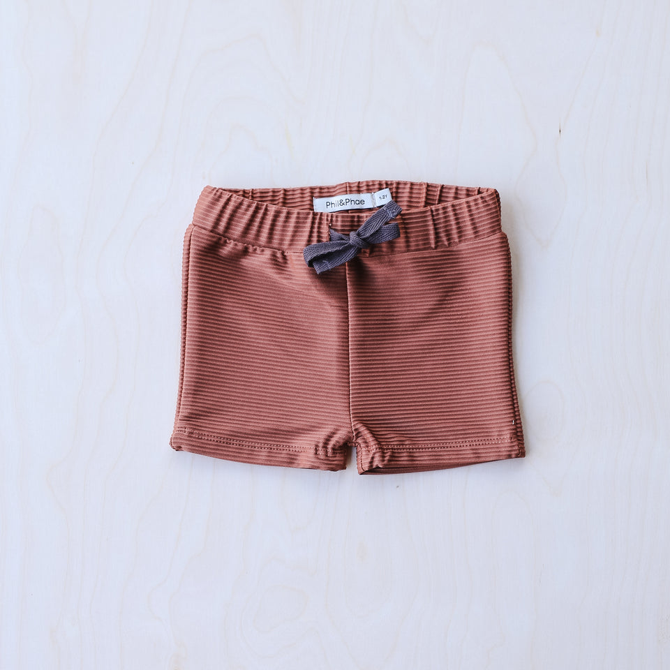 Swim Shorts (Burnt Clay)