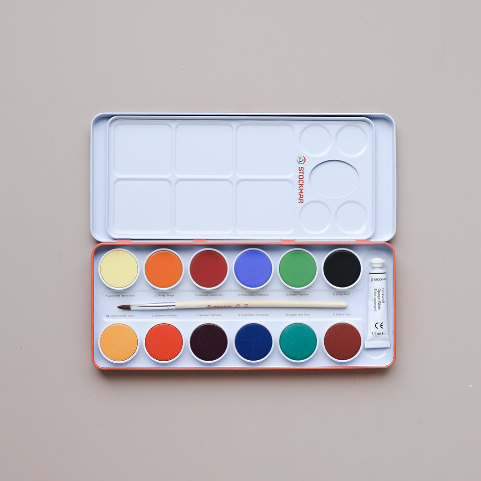 Opaque Color Paint Palette