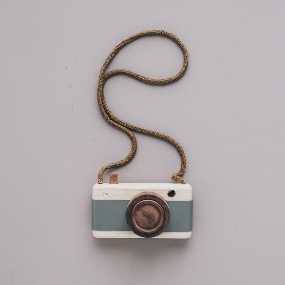 Wooden Camera (Fern Frond Green)