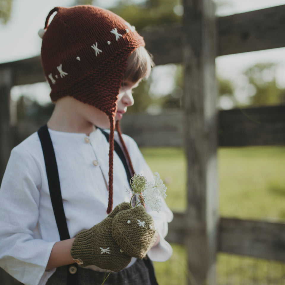 Field Mittens (Grass)