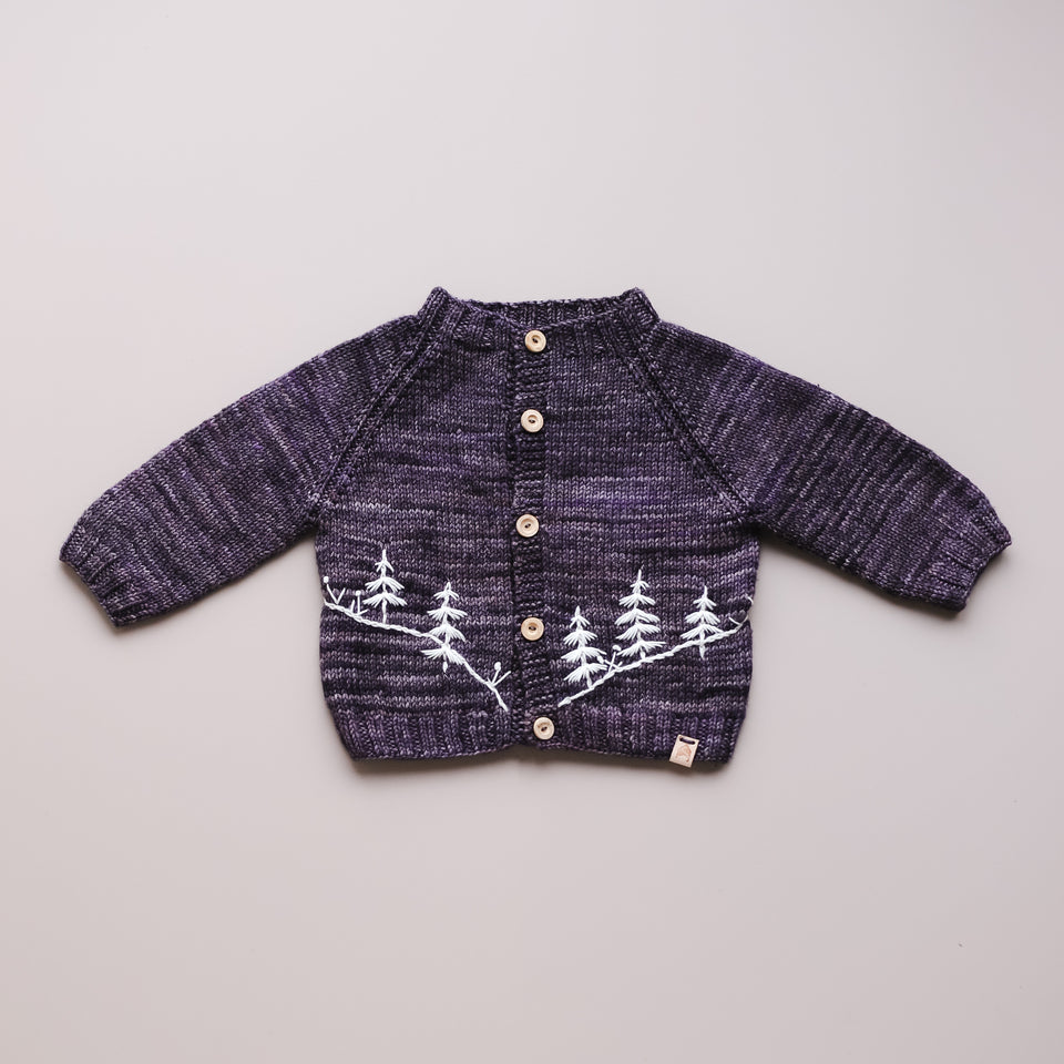 Forest Cardigan (Amethyst)