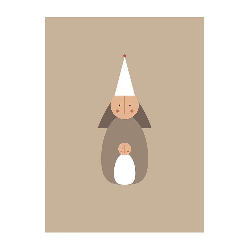 Mama Gulligull Art Print