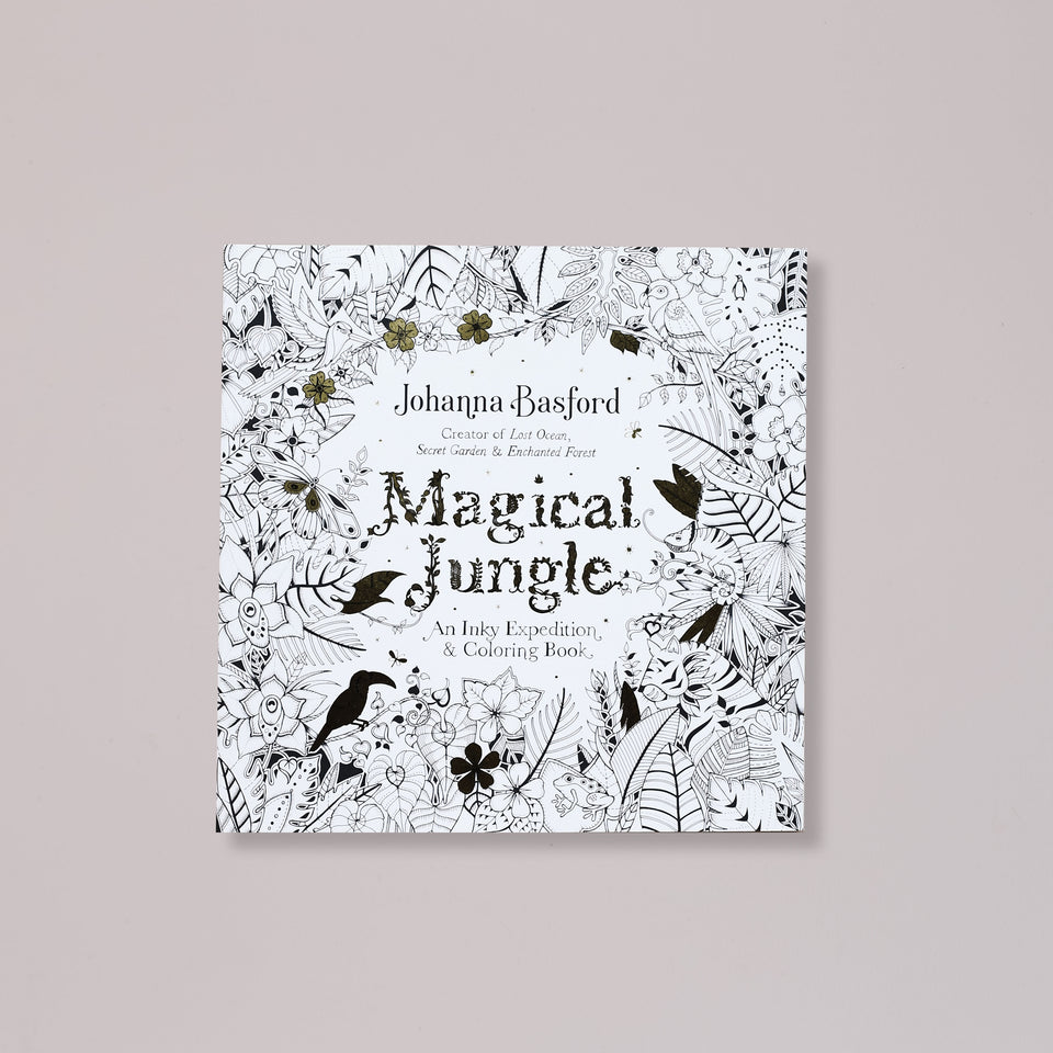 Magical Jungle: An Inky Expedition & Coloring Book