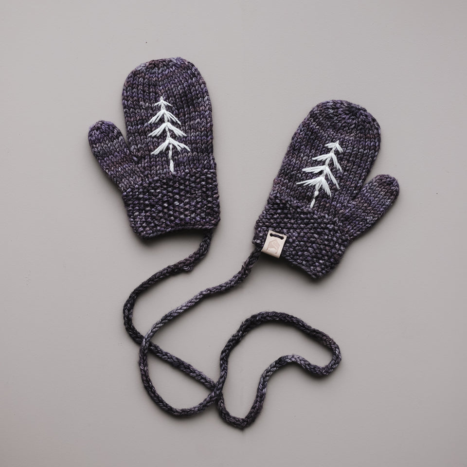Forest Mitts (Amethyst)