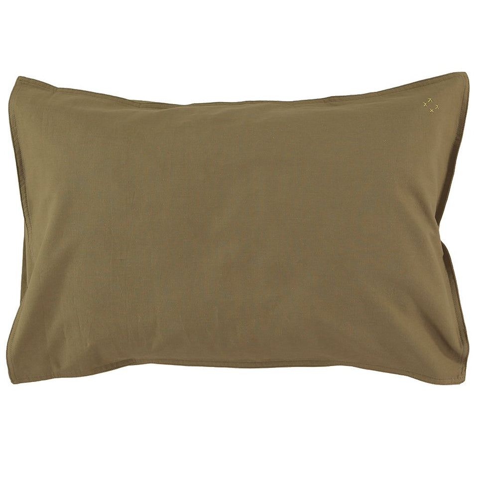 Pillow Case (Organic Cotton - Olive)