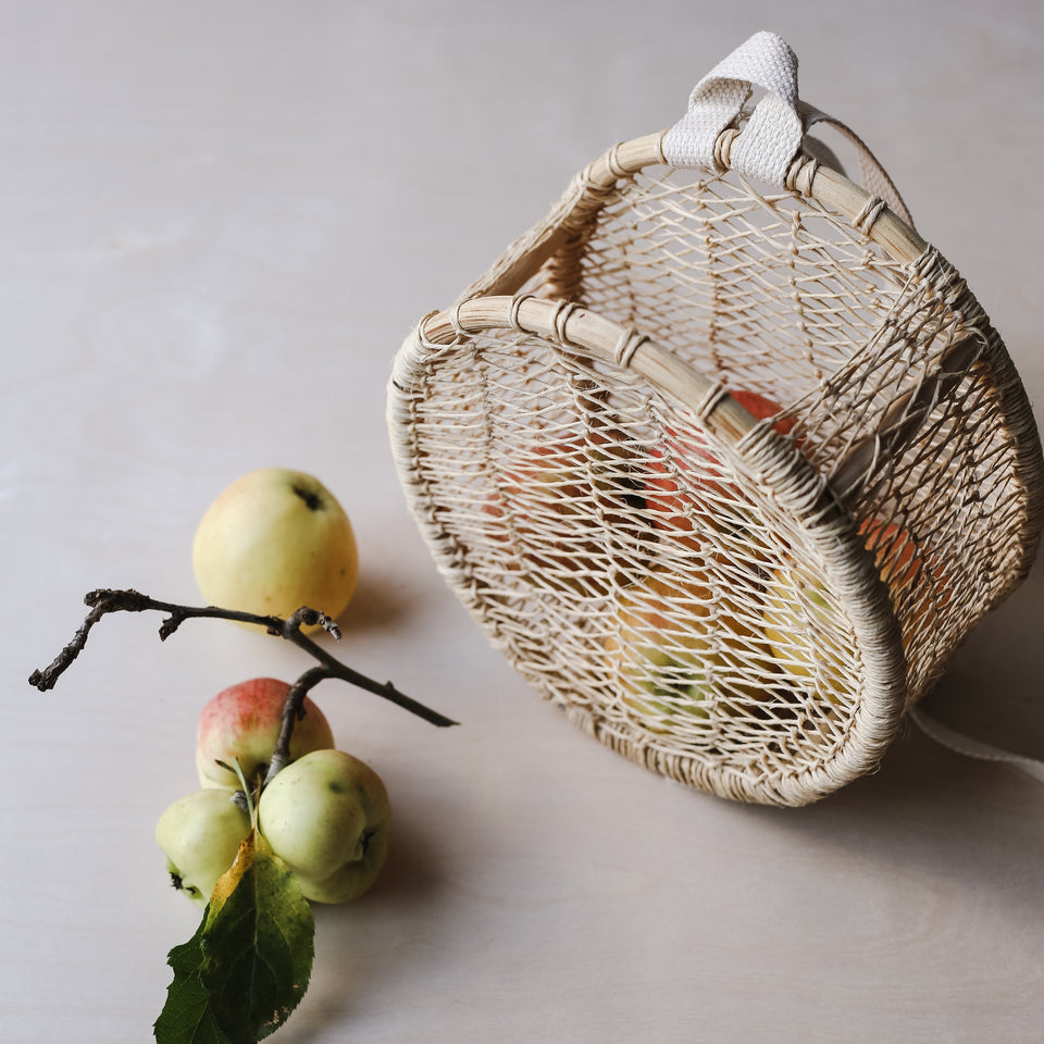fruit basket mini backpack Child's Basket Backpack – Mouse in the House Shop