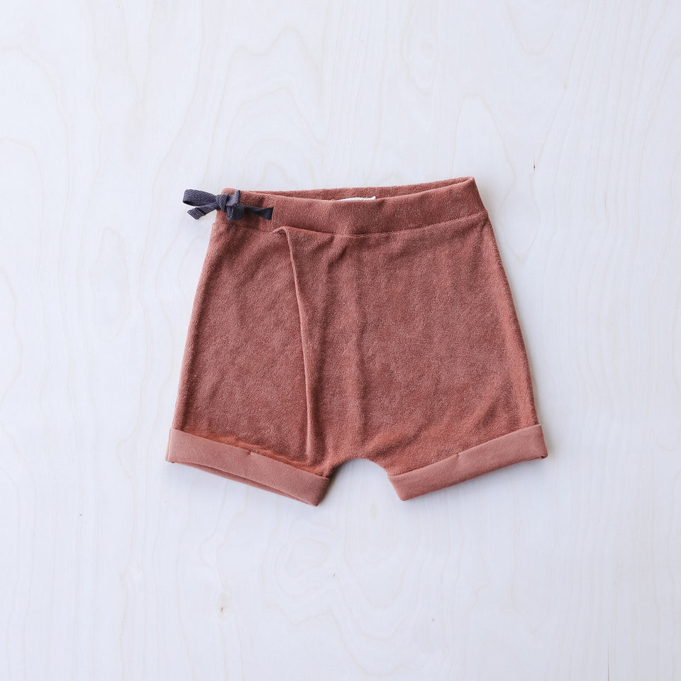 Frotté Shorts (Burnt Clay)