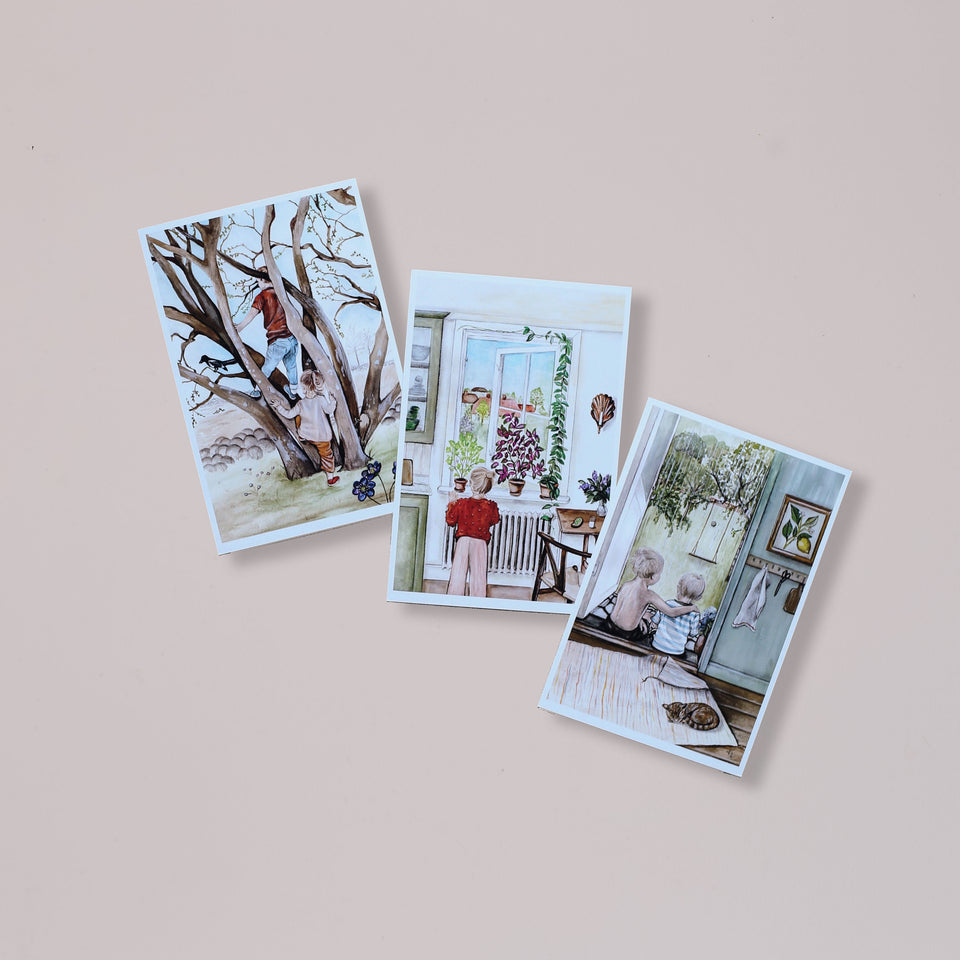 Monthly Postcards (Set of 12)